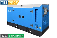 Дизельный генератор ТСС АД-30С-Т400-1РКМ7 в шумозащитном кожухе
